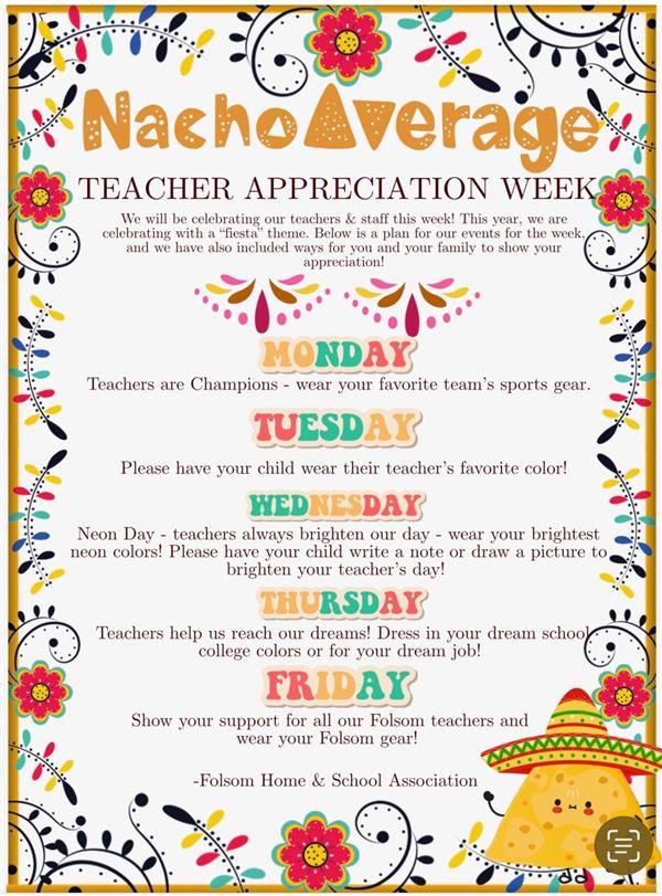 Teacher Appreciation Week